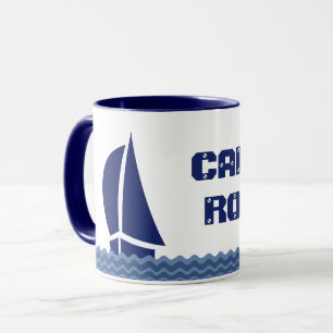 Sailing Boat with your text Mug