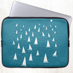 Sailing Boat Yacht Nautical Laptop Sleeve
