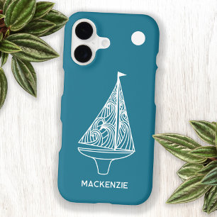 Sailing Boat Yacht Personalized Custom Name