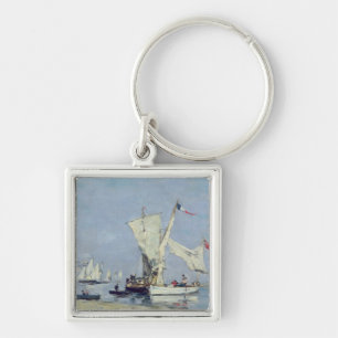 Sailing Boats, c.1869 Keychain