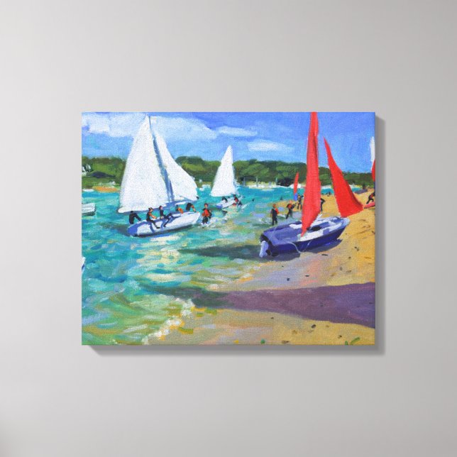 Sailing Boats Canvas Print (Front)