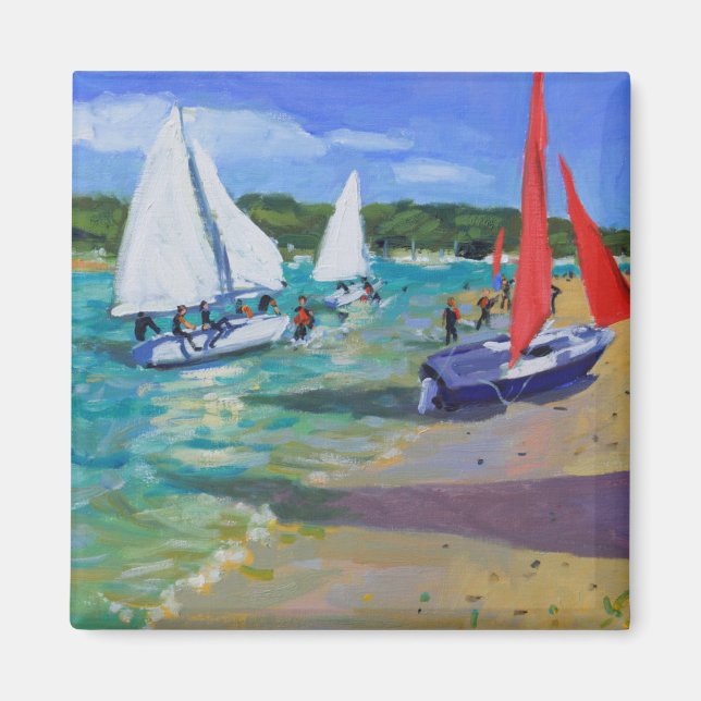 Sailing Boats Magnet (Front)
