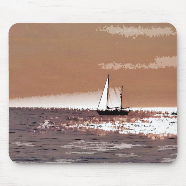 SAILING BOATS MOUSE PAD (Front)