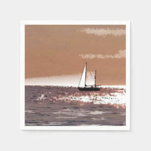 SAILING BOATS NAPKIN