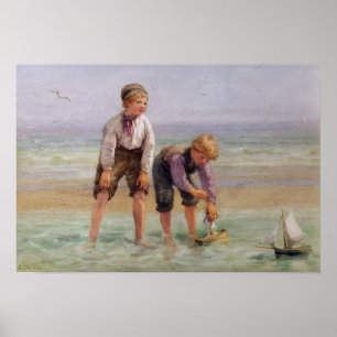 Sailing Boats Poster