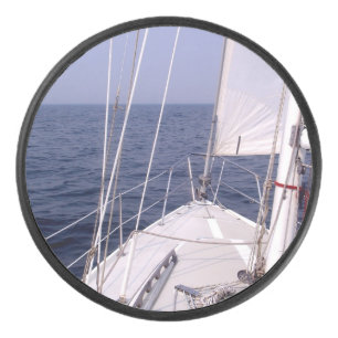Sailing - “Bring me that horizon!” Hockey Puck