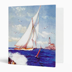 Sailing By The Lighthouse by Albert B. Marks Binder