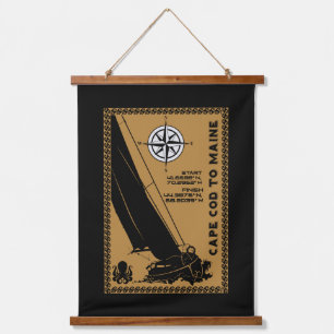 Sailing Cape Cod To Maine Hanging Tapestry