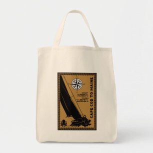 Sailing Cape Cod To Maine Tote Bag