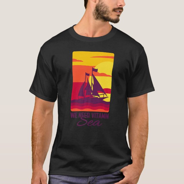 Sailing Crew Vitamin Sea T-Shirt (Front)