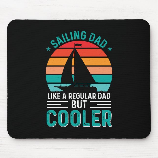 Sailing Dad Mouse Pad (Front)