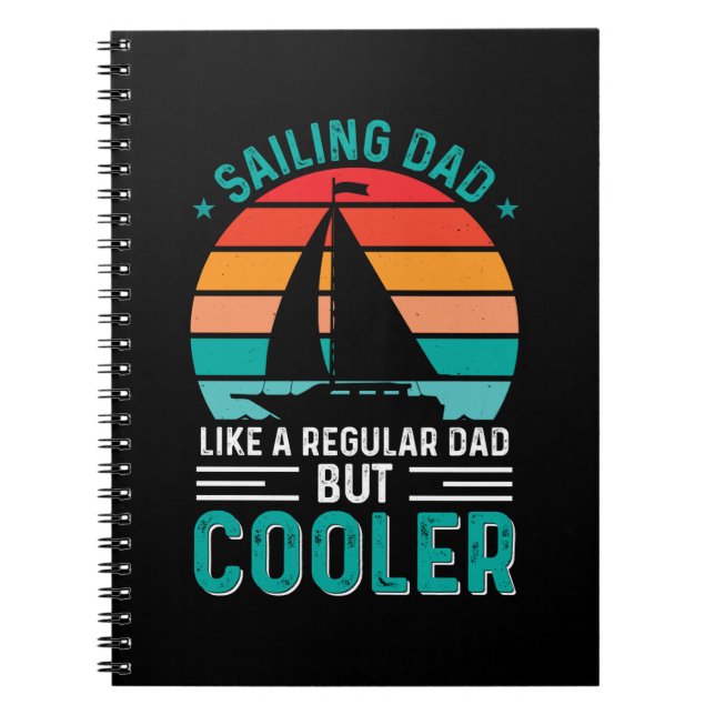 Sailing Dad Notebook (Front)