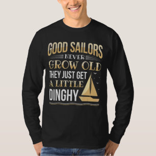 Sailing Father Old Man Sailboat Sailer Dad Boat T-Shirt