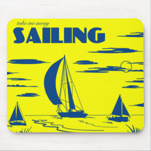 "Sailing" Graphic Art Mousepad