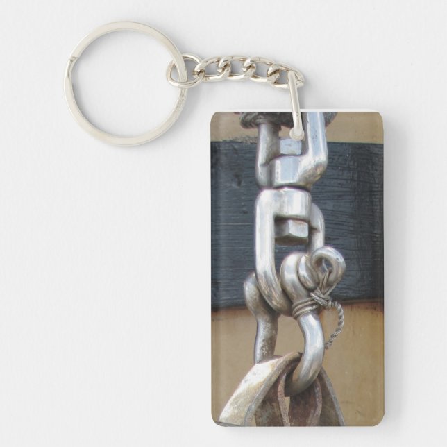 Sailing Hardware Key Chain Double Sided (Front)