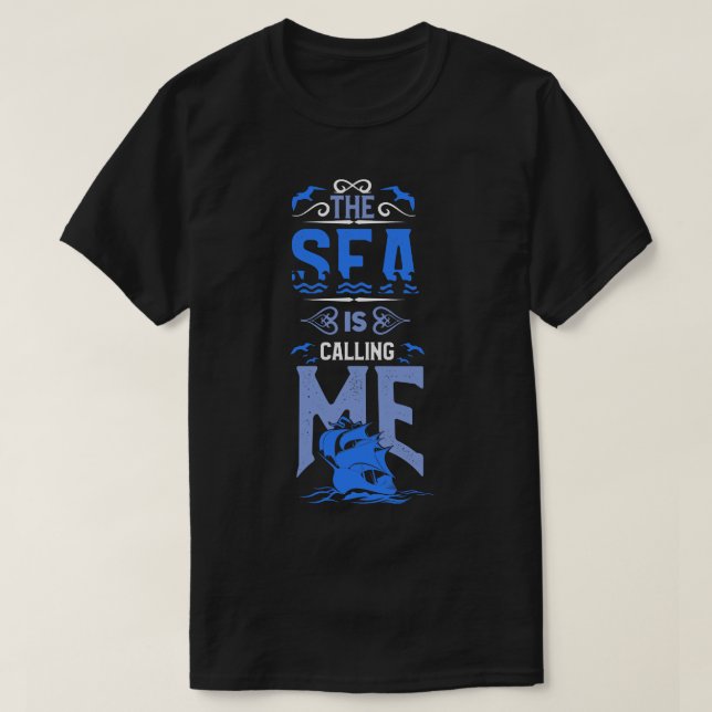 Sailing Heartbeat 1 T-Shirt (Design Front)
