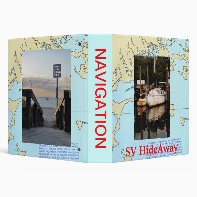 Sailing HideAway Navigation Binder (Background)
