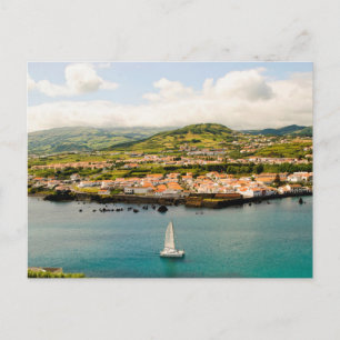 Sailing in Azores Postcard