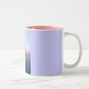 SAILING IN GUERNSEY Two-Tone COFFEE MUG