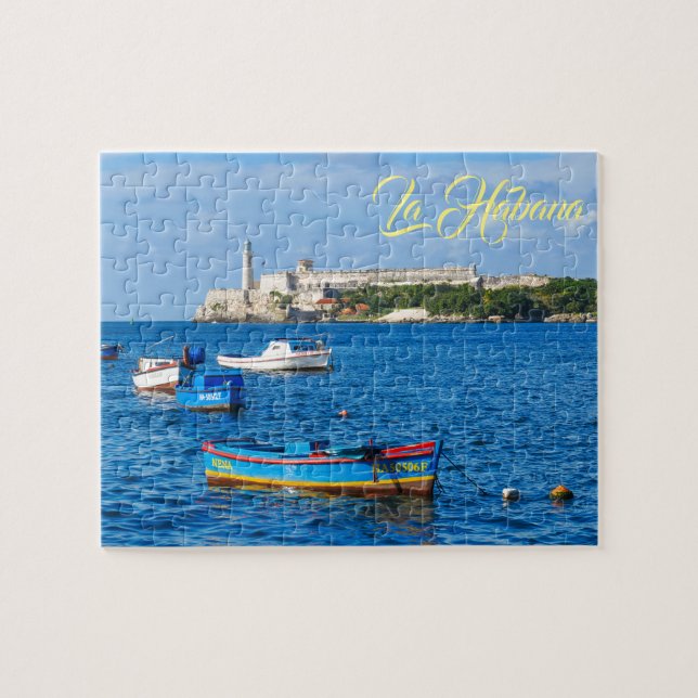 Sailing in Havana, Cuba Jigsaw Puzzle (Horizontal)