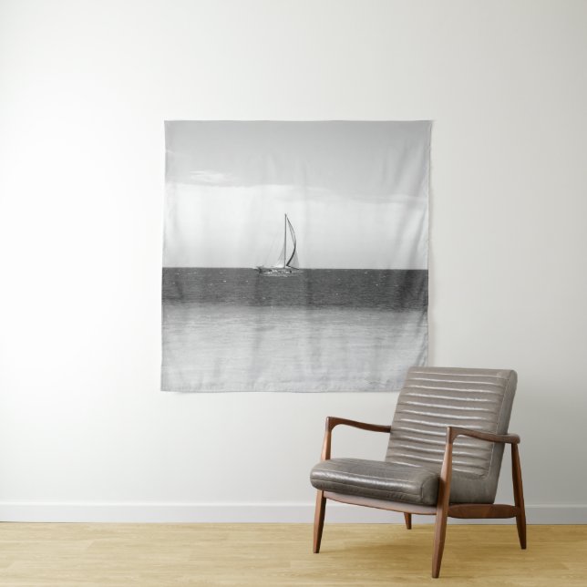 Sailing in the Caribbean Sea 2 #art #travel Tapestry (In Situ)