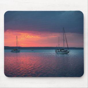 Sailing Into The Sunset Cienfuego, Cuba Mouse Pad