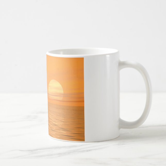 Sailing into the sunset coffee mug (Right)