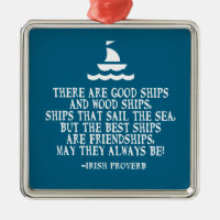 Sailing Irish friendship quote good ships proverb