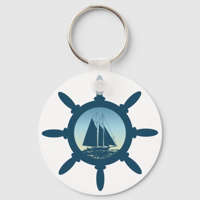 Sailing Keychain (Front)