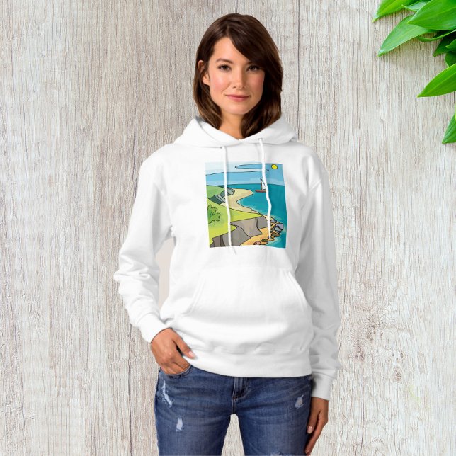 Sailing Landscape Hoodie (Creator Uploaded)