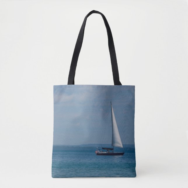 Sailing Mackinac Tote Bag (Front)