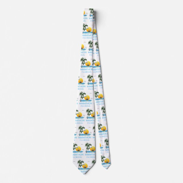 Sailing Marathon Florida Tie (Front)