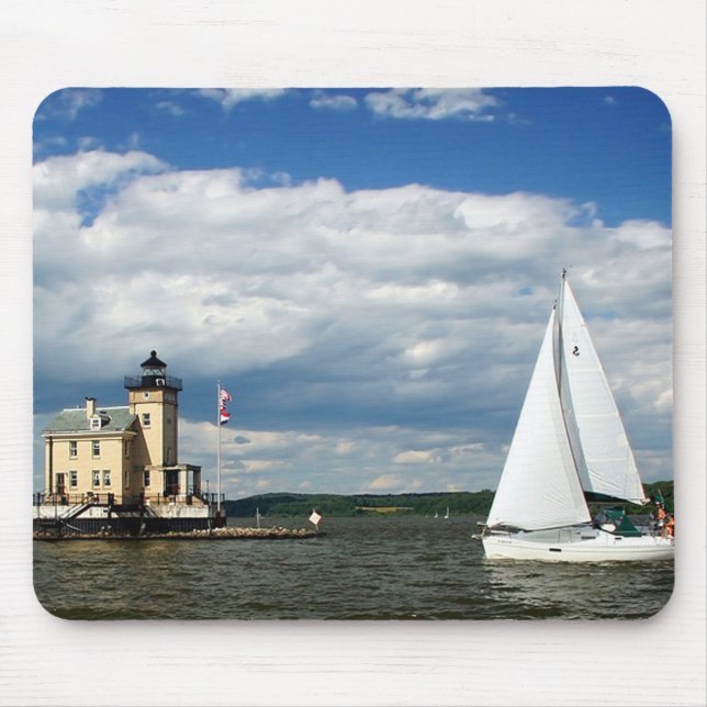 Sailing Mouse Pad (Front)