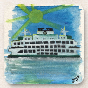 Sailing on Heavenly Seas Coaster