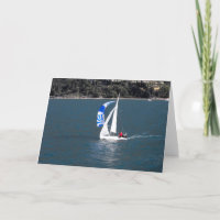 Sailing on Lake Garda, Italy