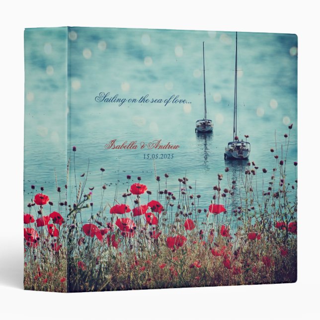 Sailing on the sea of love binder (Front/Spine)