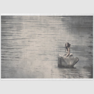 Sailing Onwords - Furniture Decoupage Paper