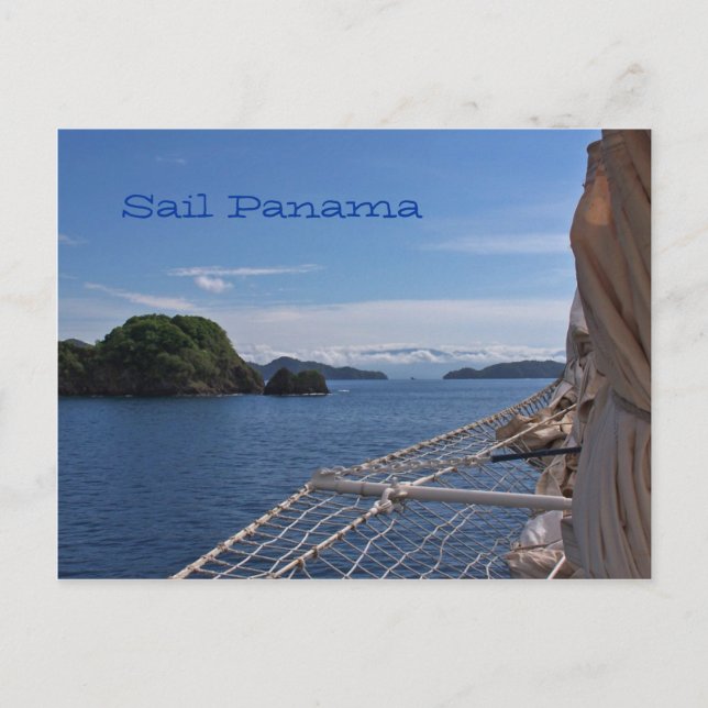 Sailing Panama Post Card (Front)