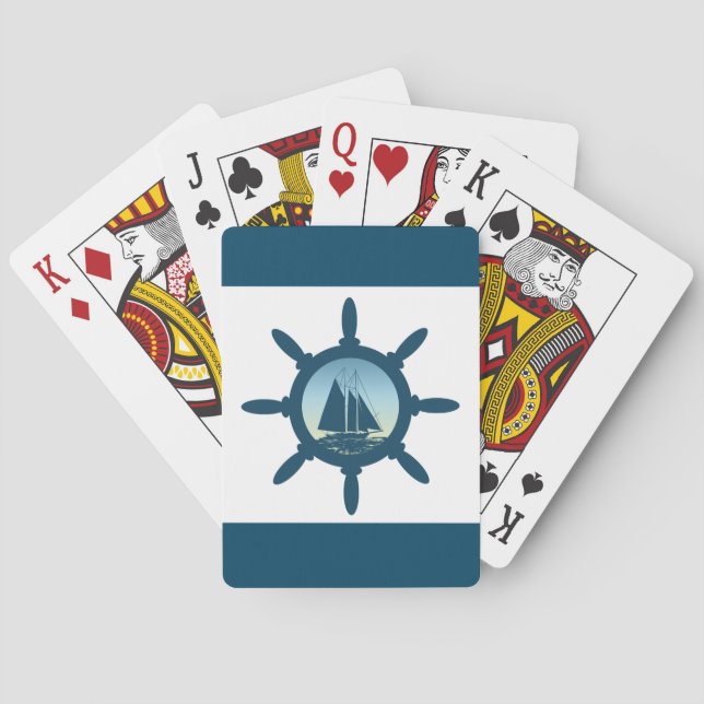 Sailing Playing Cards (Back)