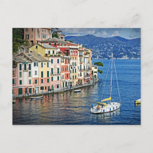 Sailing Portofino and the Italian Riviera Postcard