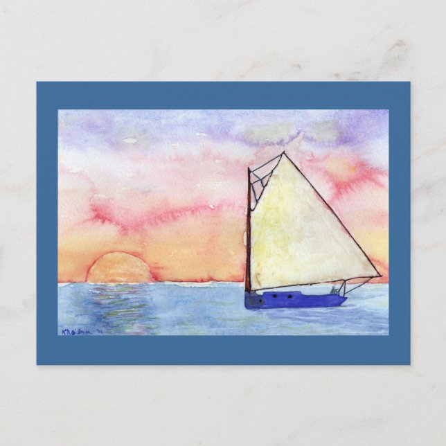 Sailing Postcard (Front)