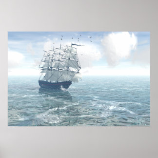 Sailing Poster Print