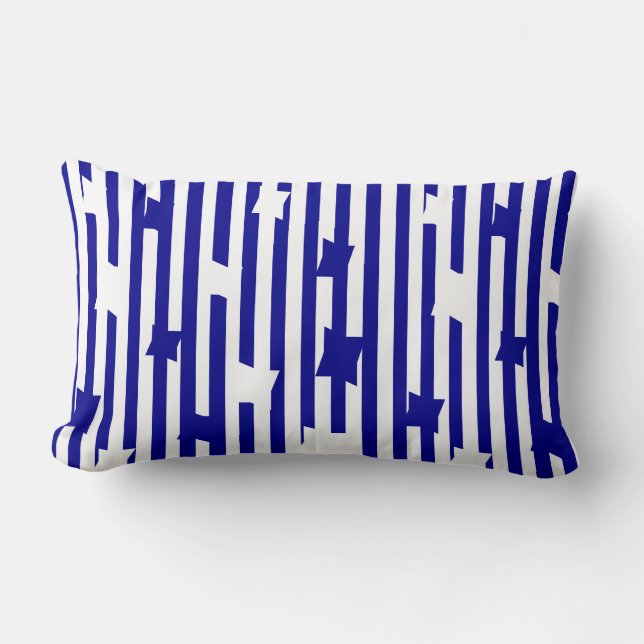 Sailing Reversible Lumbar Pillow (Front)