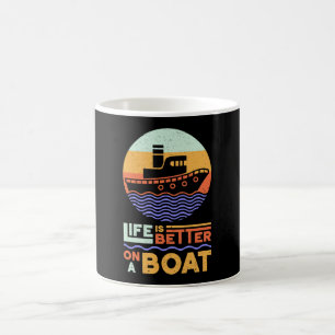 Sailing Sail Boat Captain Sea Sailor Gift Idea Coffee Mug