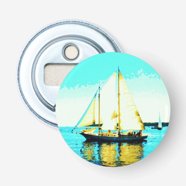 sailing schooner bottle opener (Front)