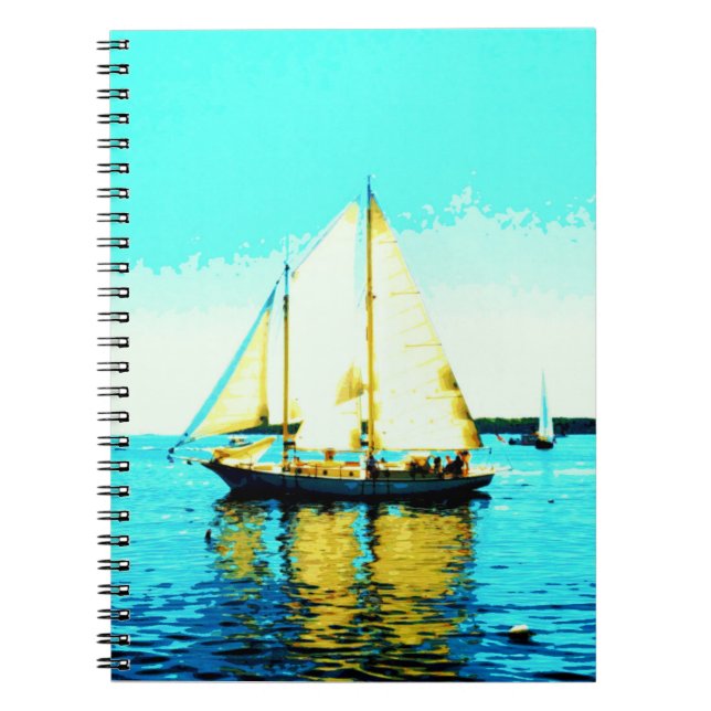 sailing schooner notebook (Front)