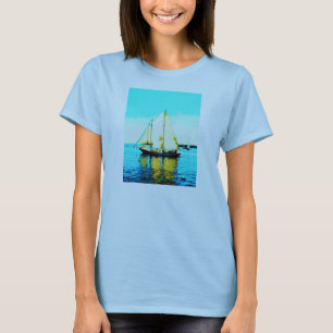 sailing schooner t-shirt