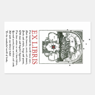 Sailing Ship Adventure Bookplate Stickers