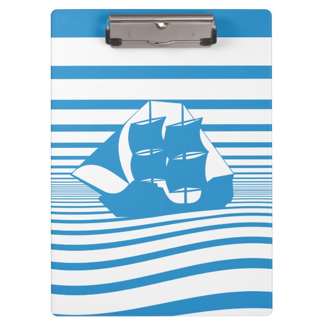 Sailing ship clipboard (Front)
