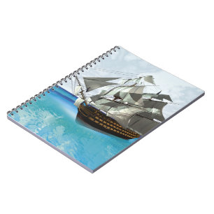 Sailing Ship Notebook
